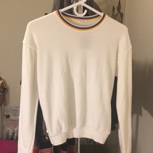 Brandy Melville Cyrus Rainbow sweater NO TRADE